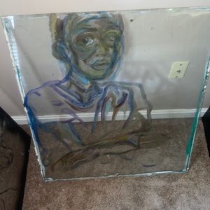 painting of soldier in ww2